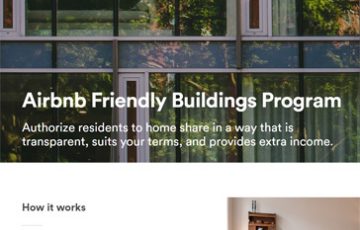 Airbnbがマンションオーナーに利益還元を約束